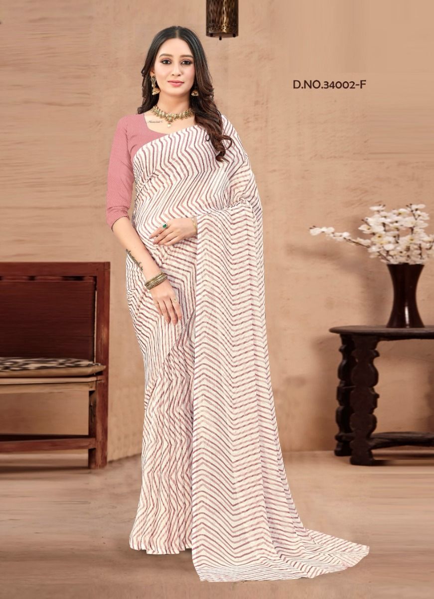 STAR CHIFFON LEHERIYA 2 - CATALOG # 51409 (SET OF 6 SAREES) STAR CHIFFON LEHERIYA 2 - CATALOG # 51409 (SET OF 6 SAREES)
