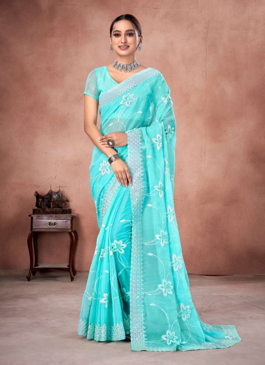 COLORS OF 205 - CATALOG # 51451 (SET OF 4 SAREES) COLORS OF 205 - CATALOG # 51451 (SET OF 4 SAREES)