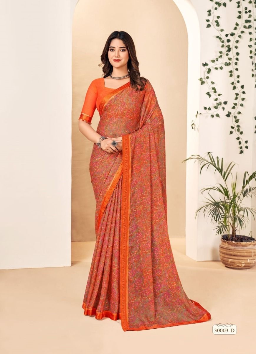 SIMAYAA 22 - CATALOG # 51467 (SET OF 12 SAREES)