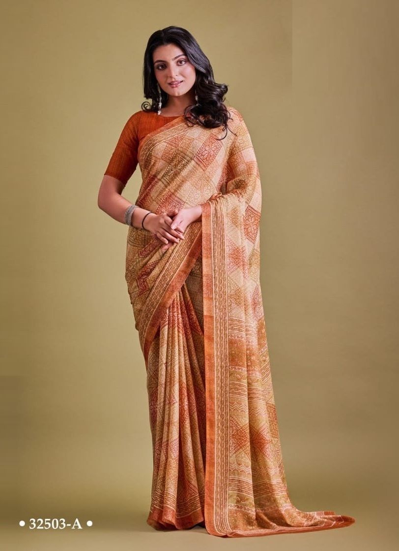 AAHANA 4 - CATALOG # 51529 (SET OF 12 SAREES)
