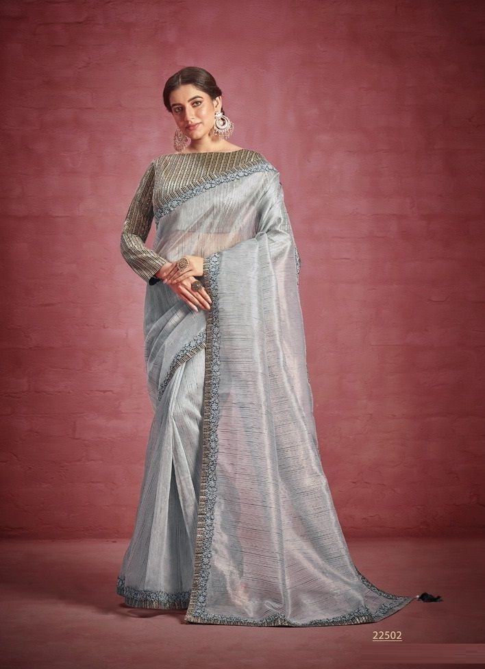 NURVI 22500 - CATALOG # 51547 (SET OF 5 SAREES)