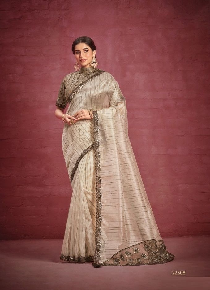 NURVI 22500 - CATALOG # 51547 (SET OF 5 SAREES)