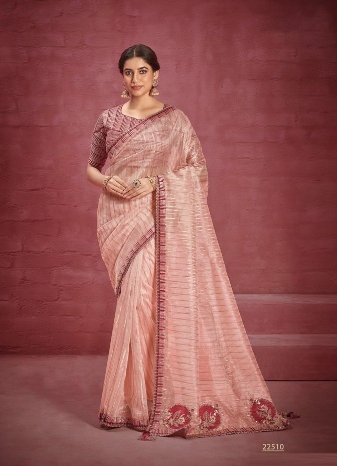 NURVI 22500 - CATALOG # 51547 (SET OF 5 SAREES)