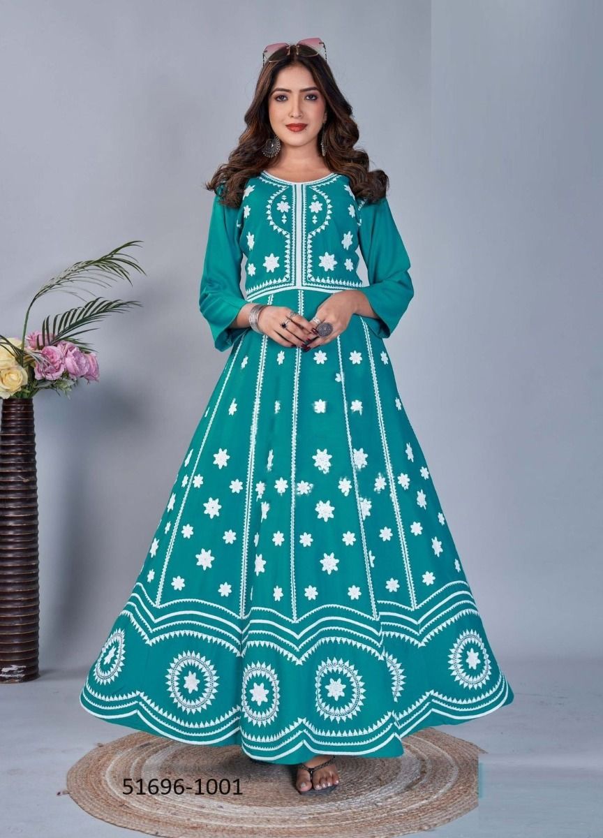 RASHMIKA - CATALOG # 51696 (SET OF 6 READYMADE KURTIS) RASHMIKA - CATALOG # 51696 (SET OF 6 READYMADE KURTIS)