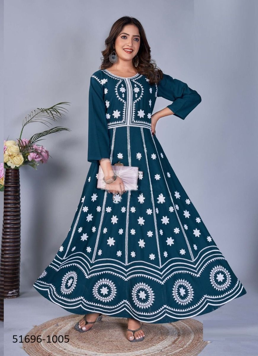 RASHMIKA - CATALOG # 51696 (SET OF 6 READYMADE KURTIS) RASHMIKA - CATALOG # 51696 (SET OF 6 READYMADE KURTIS)