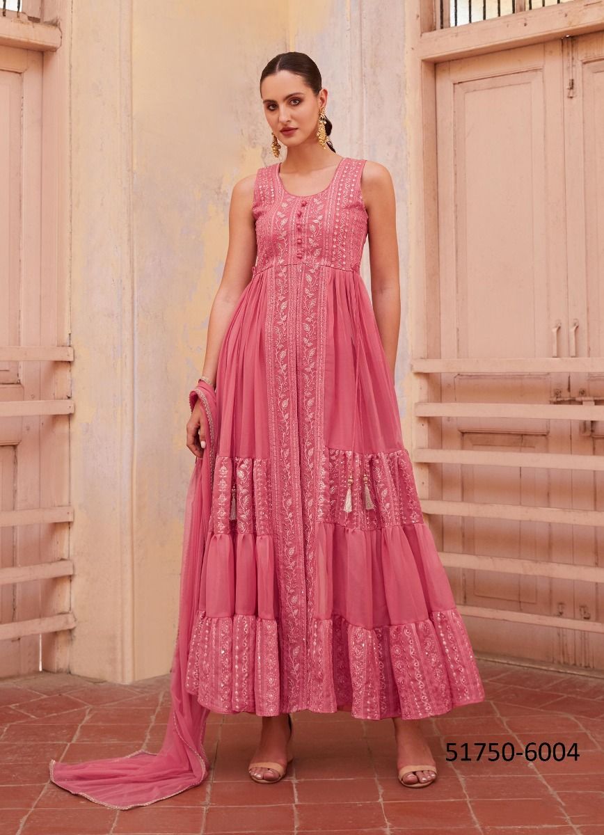 GULBAHAR 4 - CATALOG # 51750 (SET OF 5 READYMADE SUITS)