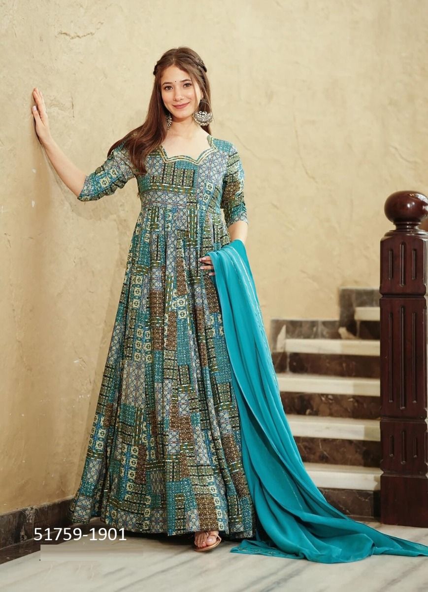 LUCAYA 19 - CATALOG # 51759 (SET OF 7 READYMADE GOWNS) LUCAYA 19 - CATALOG # 51759 (SET OF 7 READYMADE GOWNS)