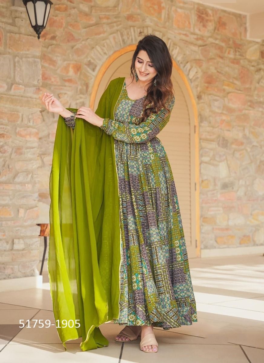 LUCAYA 19 - CATALOG # 51759 (SET OF 7 READYMADE GOWNS) LUCAYA 19 - CATALOG # 51759 (SET OF 7 READYMADE GOWNS)