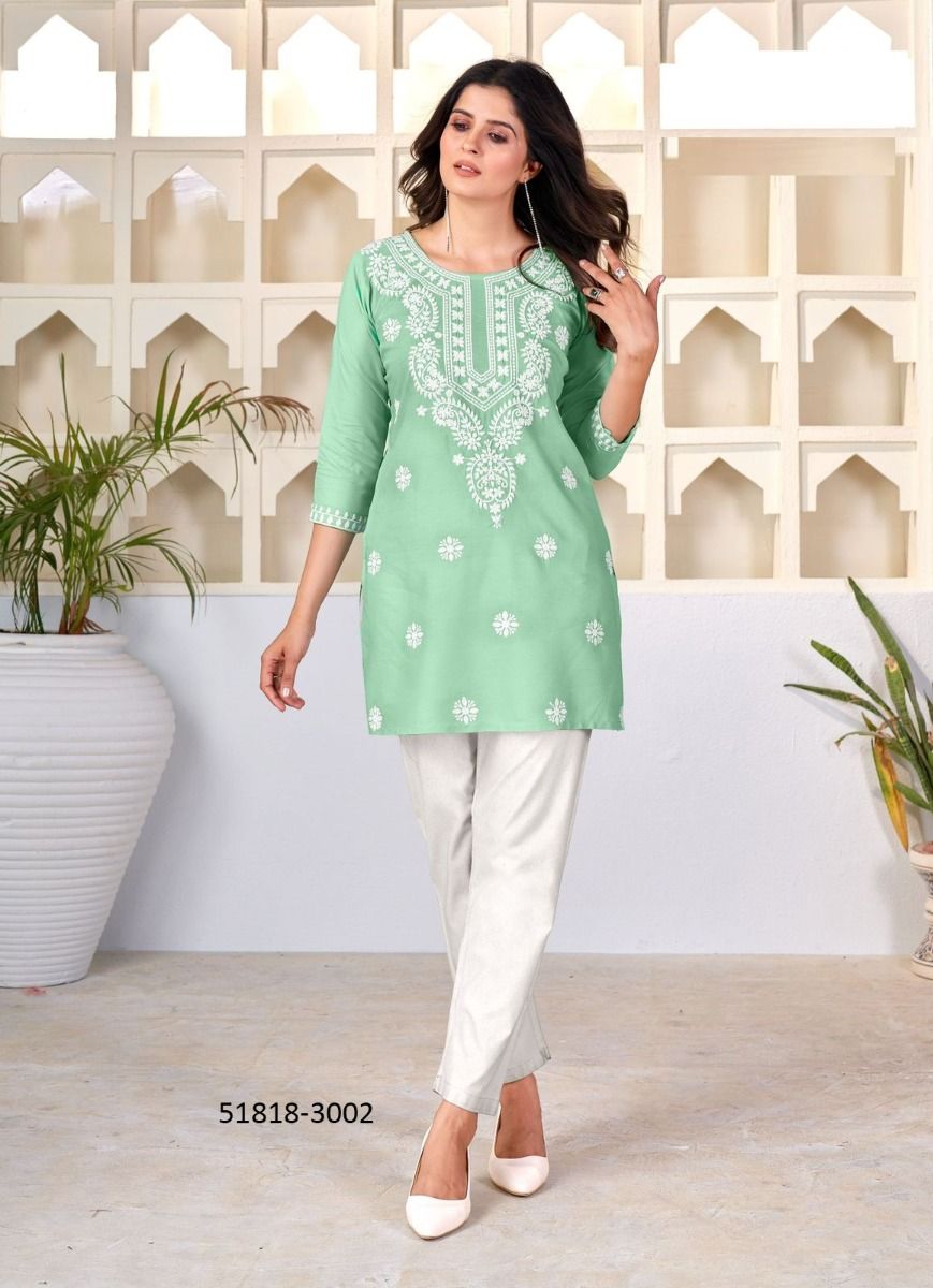 AMELIA 3 - CATALOG # 51818 (SET OF 6 READYMADE KURTIS)