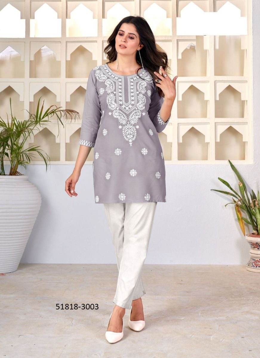 AMELIA 3 - CATALOG # 51818 (SET OF 6 READYMADE KURTIS)