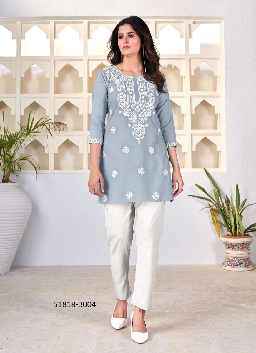 AMELIA 3 - CATALOG # 51818 (SET OF 6 READYMADE KURTIS)
