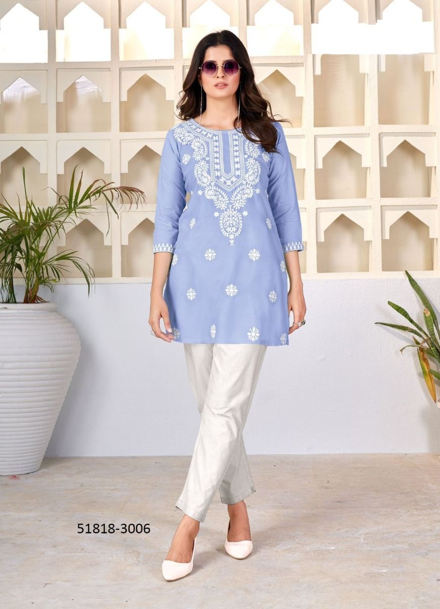 AMELIA 3 - CATALOG # 51818 (SET OF 6 READYMADE KURTIS)