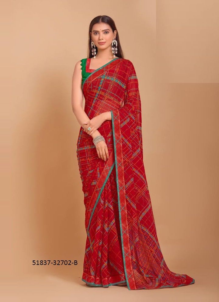 VANILLA 7 - CATALOG # 51837 (SET OF 12 SAREES)
