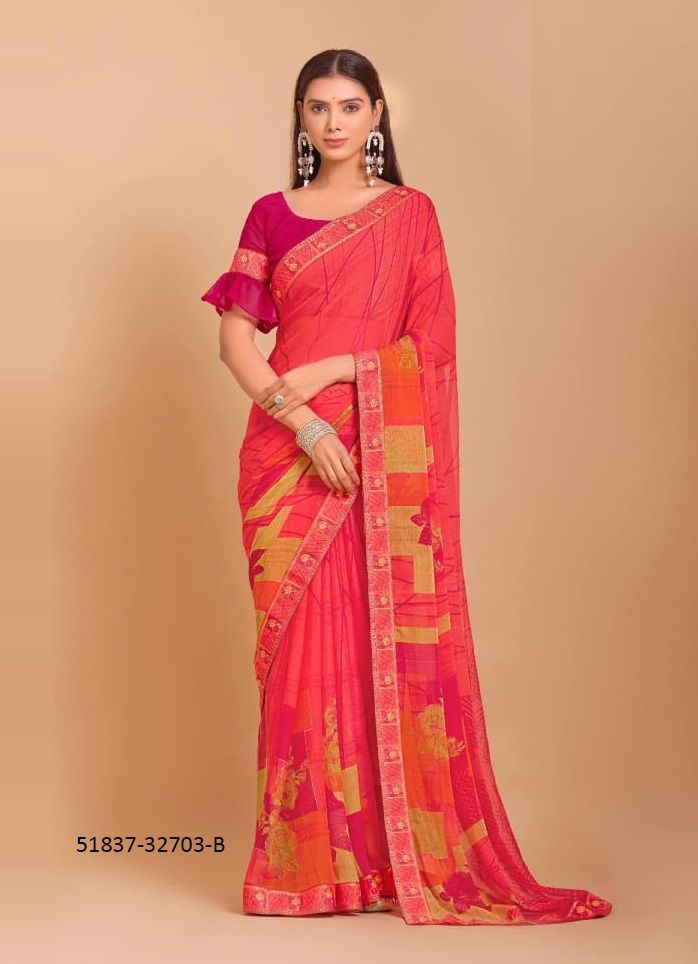 VANILLA 7 - CATALOG # 51837 (SET OF 12 SAREES)