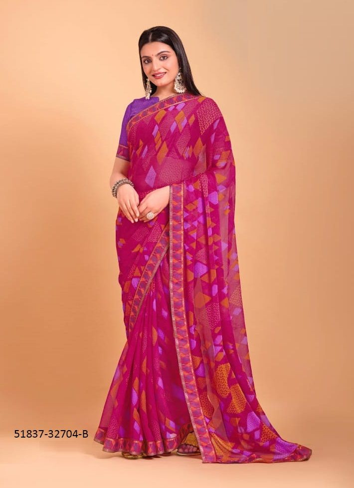 VANILLA 7 - CATALOG # 51837 (SET OF 12 SAREES)