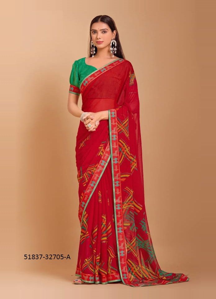 VANILLA 7 - CATALOG # 51837 (SET OF 12 SAREES)