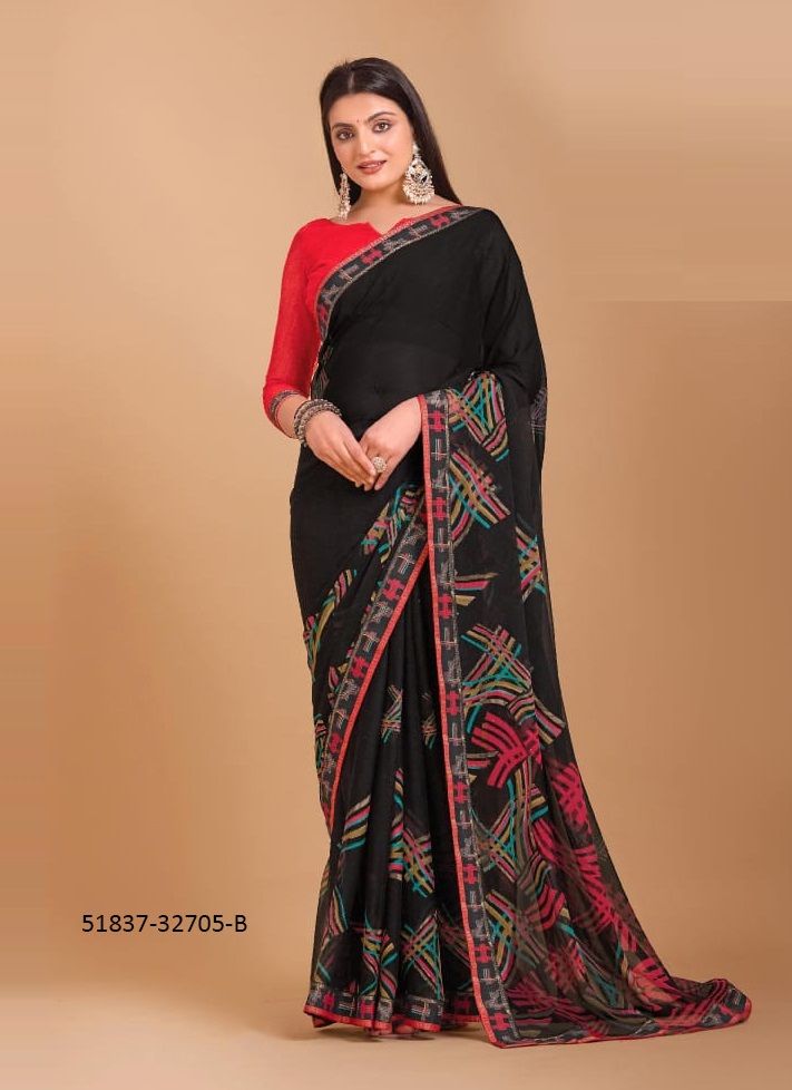 VANILLA 7 - CATALOG # 51837 (SET OF 12 SAREES)