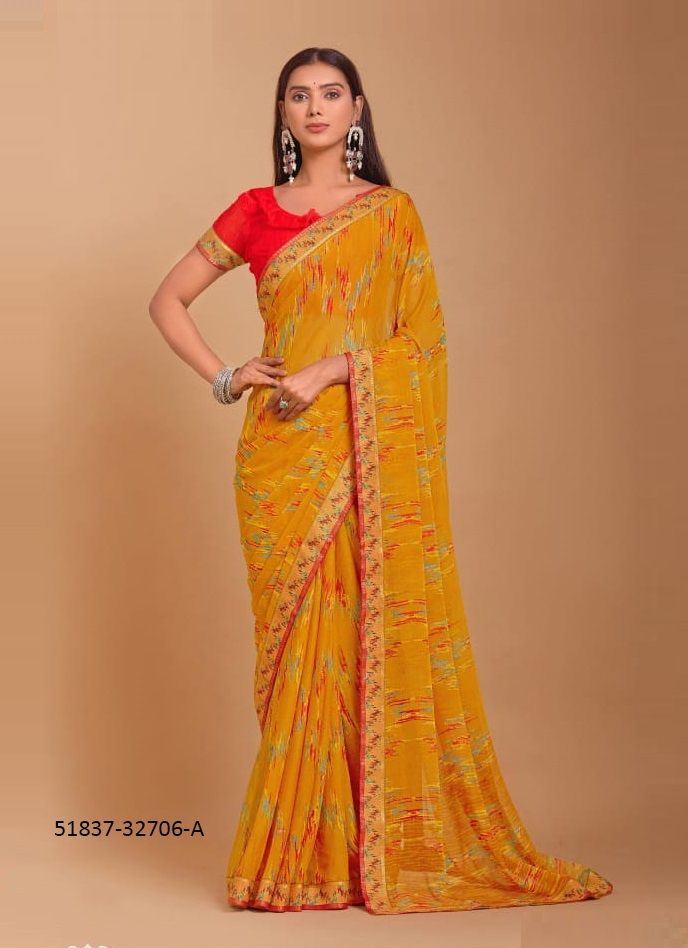 VANILLA 7 - CATALOG # 51837 (SET OF 12 SAREES)