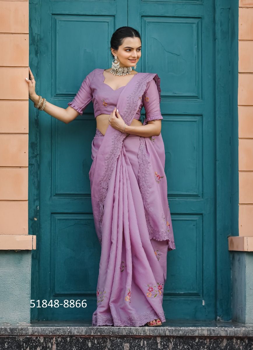 KIRAN - CATALOG # 51848 (SET OF 6 SAREES)