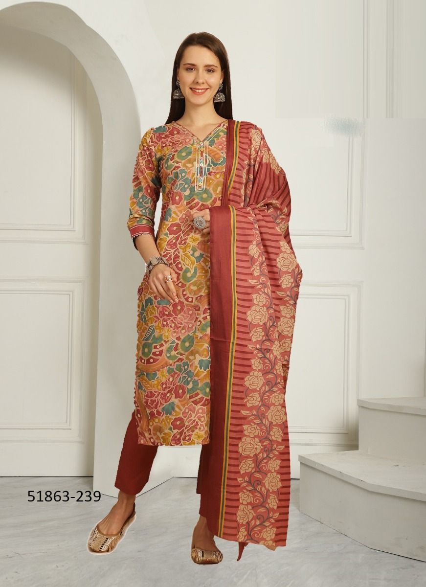VAMIKA - CATALOG # 51863 (SET OF 9 READYMADE SUITS)