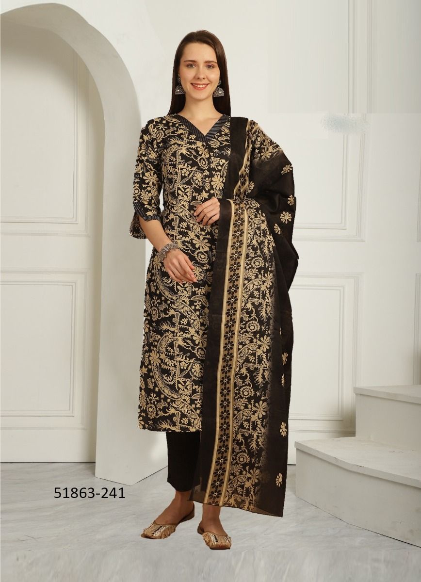 VAMIKA - CATALOG # 51863 (SET OF 9 READYMADE SUITS)