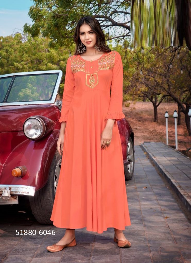 RAVIA 1 - CATALOG # 51880 (SET OF 5 READYMADE KURTIS) RAVIA 1 - CATALOG # 51880 (SET OF 5 READYMADE KURTIS)