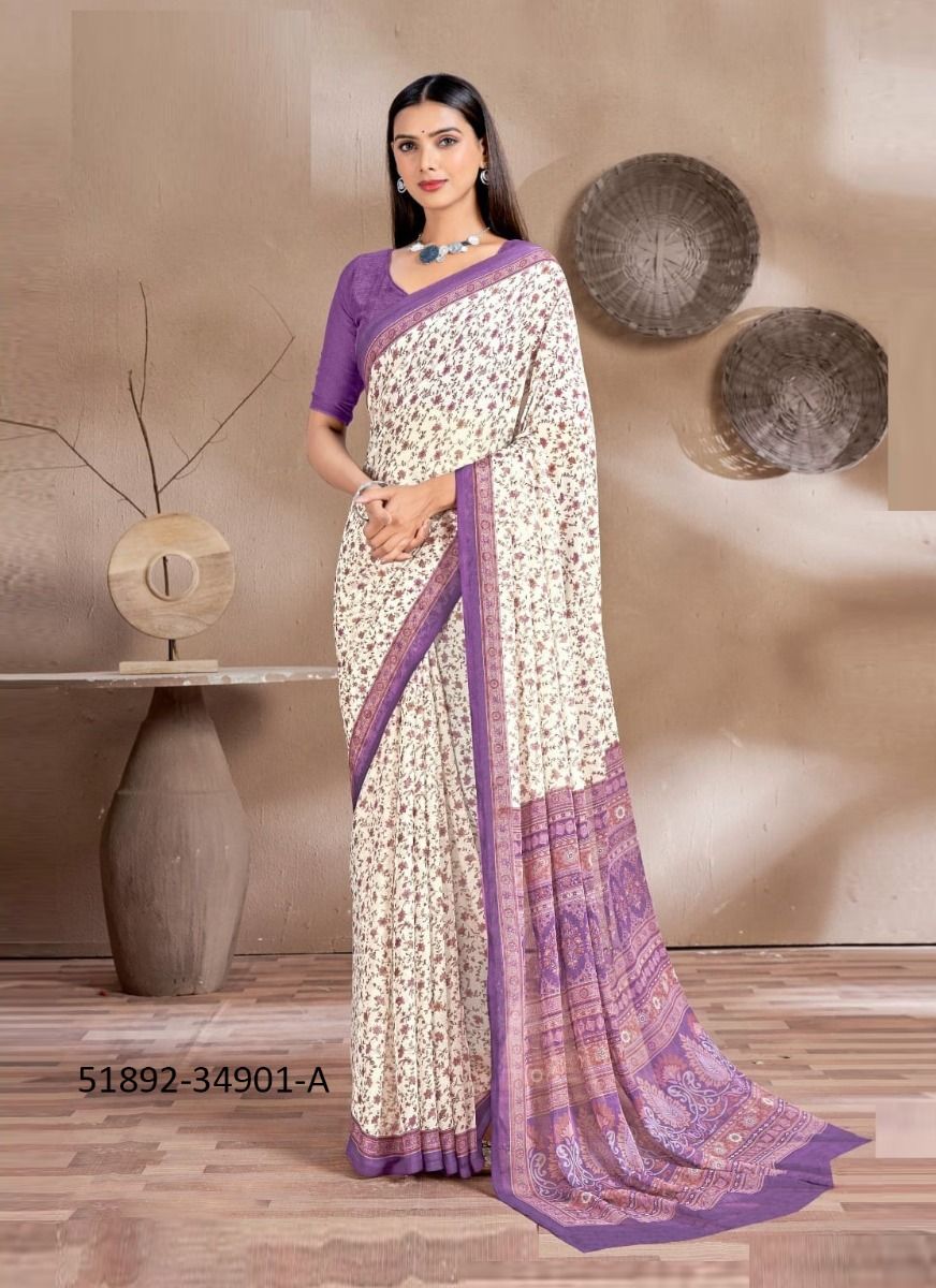 STAR CHIFFON 161 - CATALOG # 51892 (SET OF 12 SAREES) STAR CHIFFON 161 - CATALOG # 51892 (SET OF 12 SAREES)