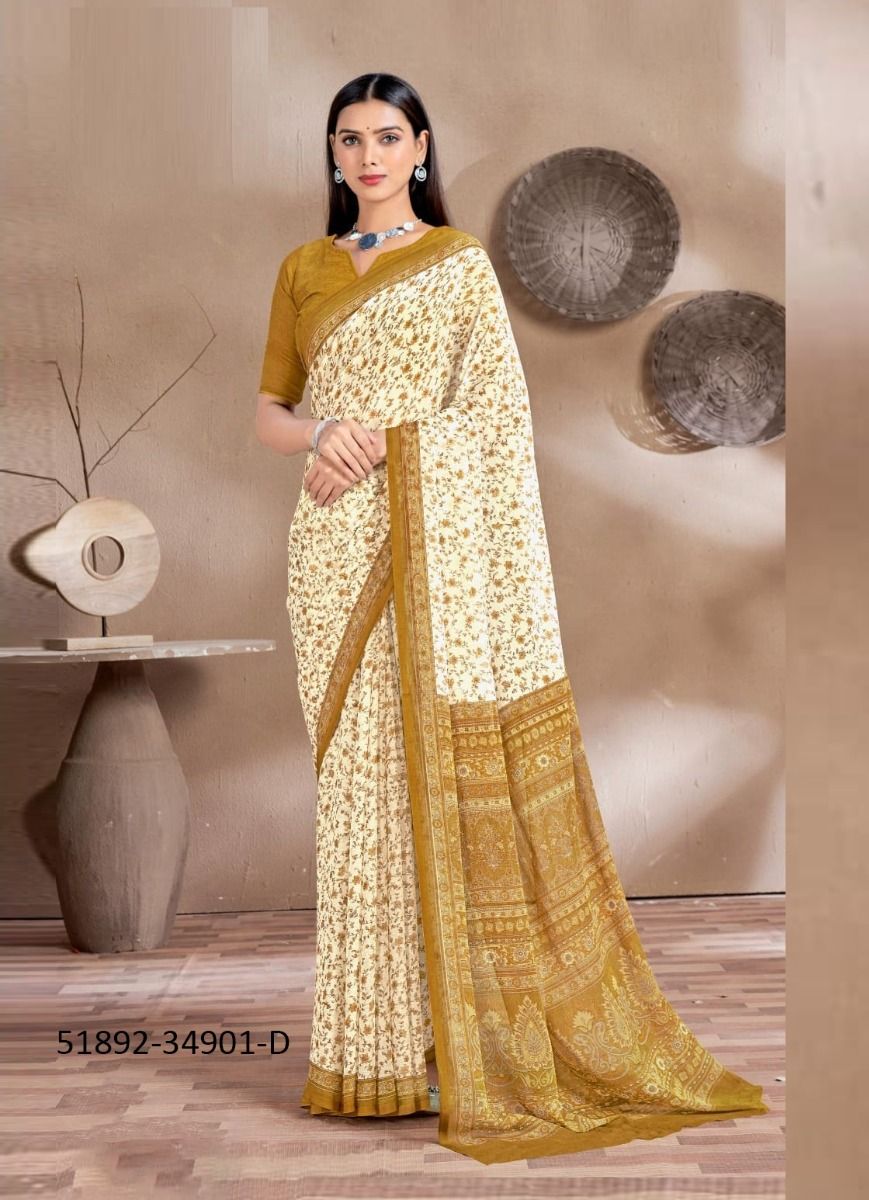 STAR CHIFFON 161 - CATALOG # 51892 (SET OF 12 SAREES) STAR CHIFFON 161 - CATALOG # 51892 (SET OF 12 SAREES)