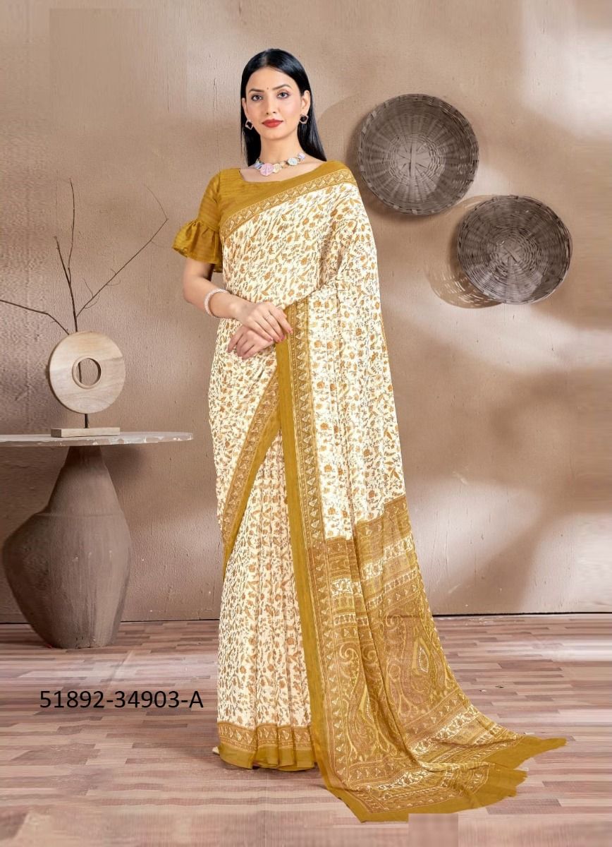 STAR CHIFFON 161 - CATALOG # 51892 (SET OF 12 SAREES) STAR CHIFFON 161 - CATALOG # 51892 (SET OF 12 SAREES)