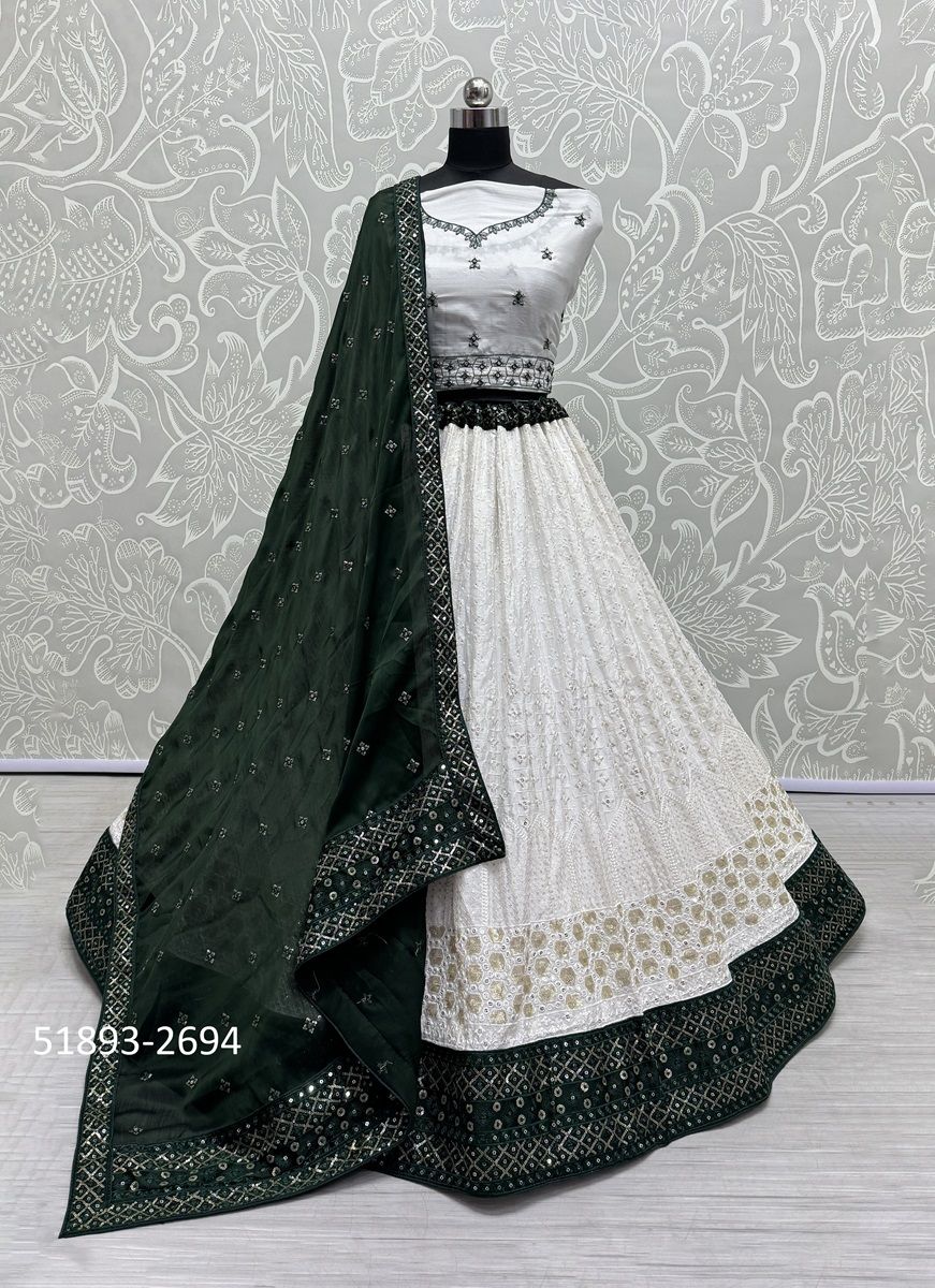 SERIES 2692-2697 - CATALOG # 51893 (SET OF 14 LEHENGAS (SEMI-STITCHED)) SERIES 2692-2697 - CATALOG # 51893 (SET OF 14 LEHENGAS (SEMI-STITCHED))
