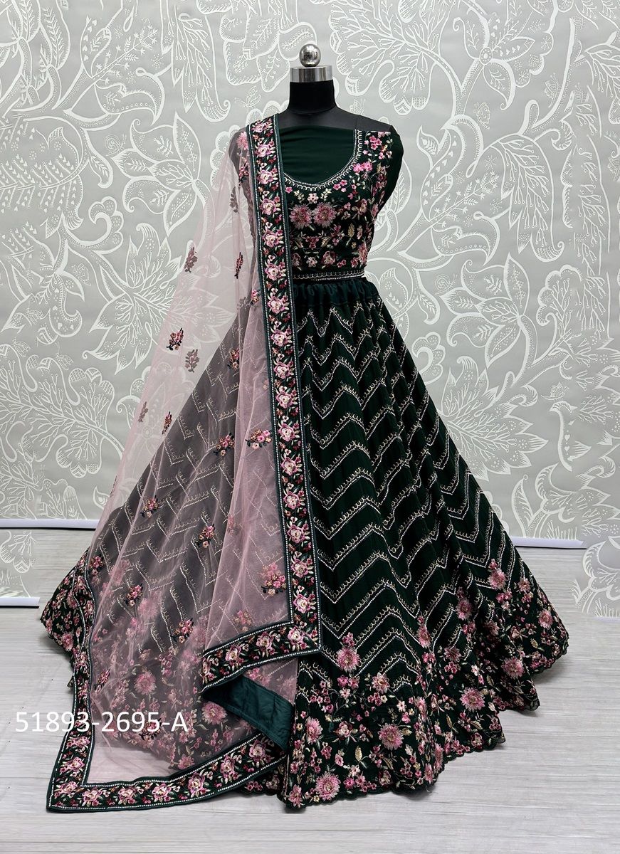 SERIES 2692-2697 - CATALOG # 51893 (SET OF 14 LEHENGAS (SEMI-STITCHED)) SERIES 2692-2697 - CATALOG # 51893 (SET OF 14 LEHENGAS (SEMI-STITCHED))