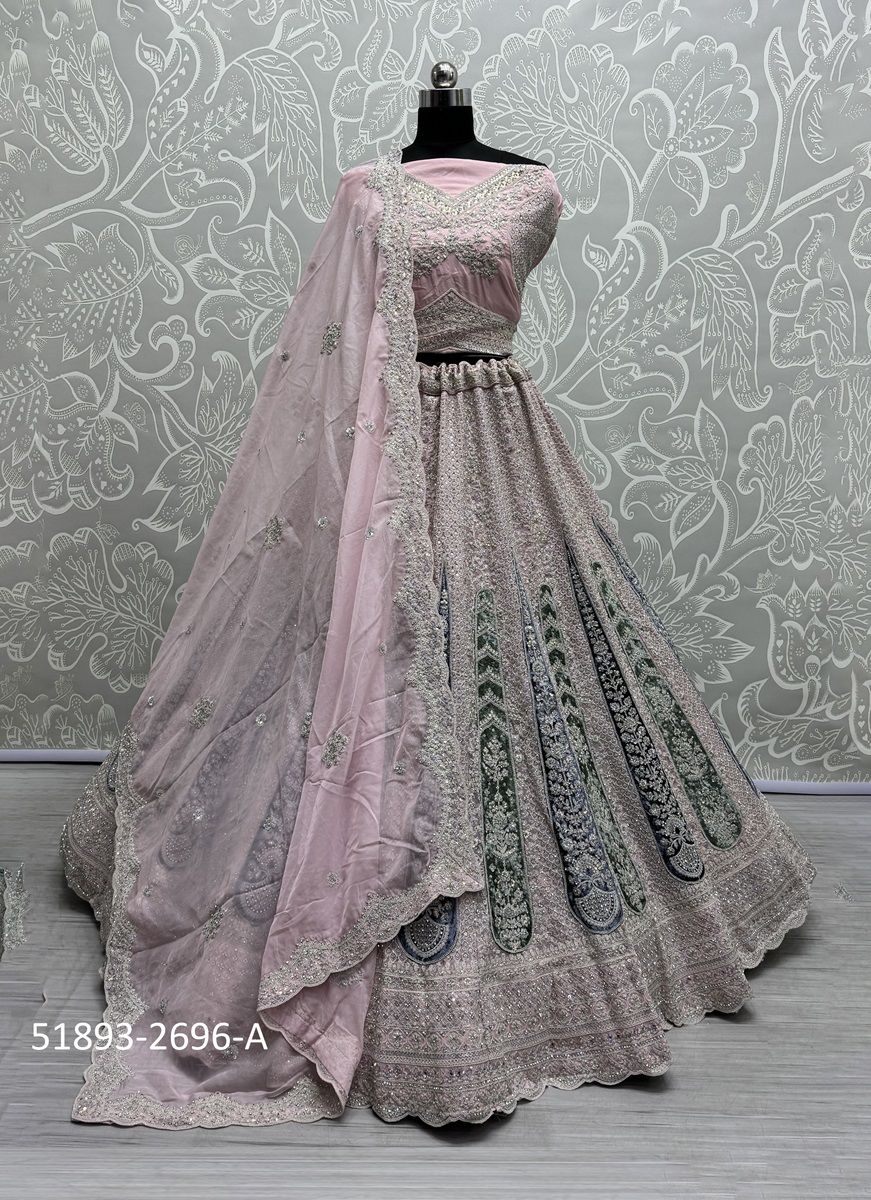 SERIES 2692-2697 - CATALOG # 51893 (SET OF 14 LEHENGAS (SEMI-STITCHED)) SERIES 2692-2697 - CATALOG # 51893 (SET OF 14 LEHENGAS (SEMI-STITCHED))