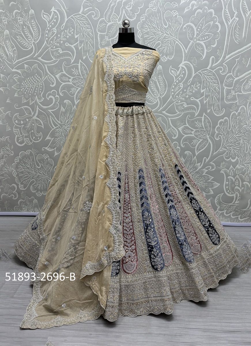 SERIES 2692-2697 - CATALOG # 51893 (SET OF 14 LEHENGAS (SEMI-STITCHED)) SERIES 2692-2697 - CATALOG # 51893 (SET OF 14 LEHENGAS (SEMI-STITCHED))