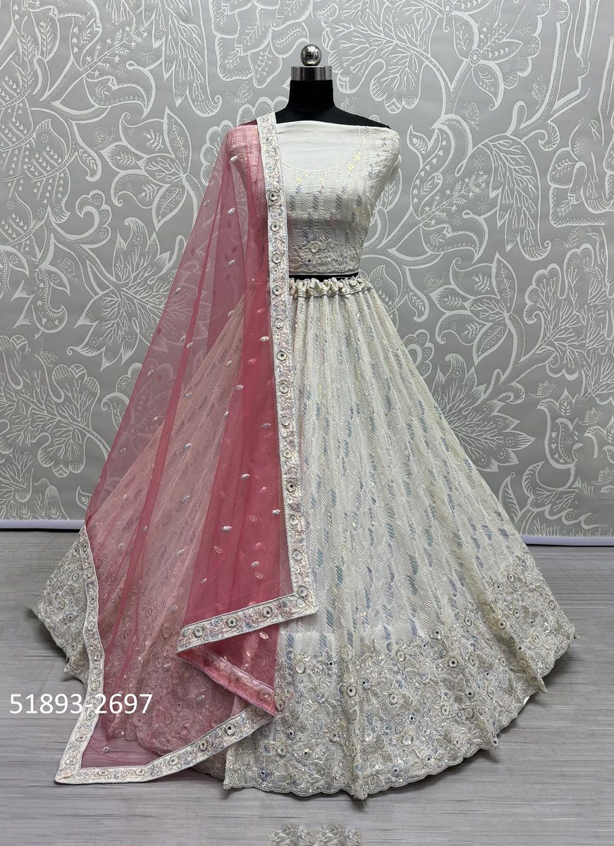 SERIES 2692-2697 - CATALOG # 51893 (SET OF 14 LEHENGAS (SEMI-STITCHED)) SERIES 2692-2697 - CATALOG # 51893 (SET OF 14 LEHENGAS (SEMI-STITCHED))