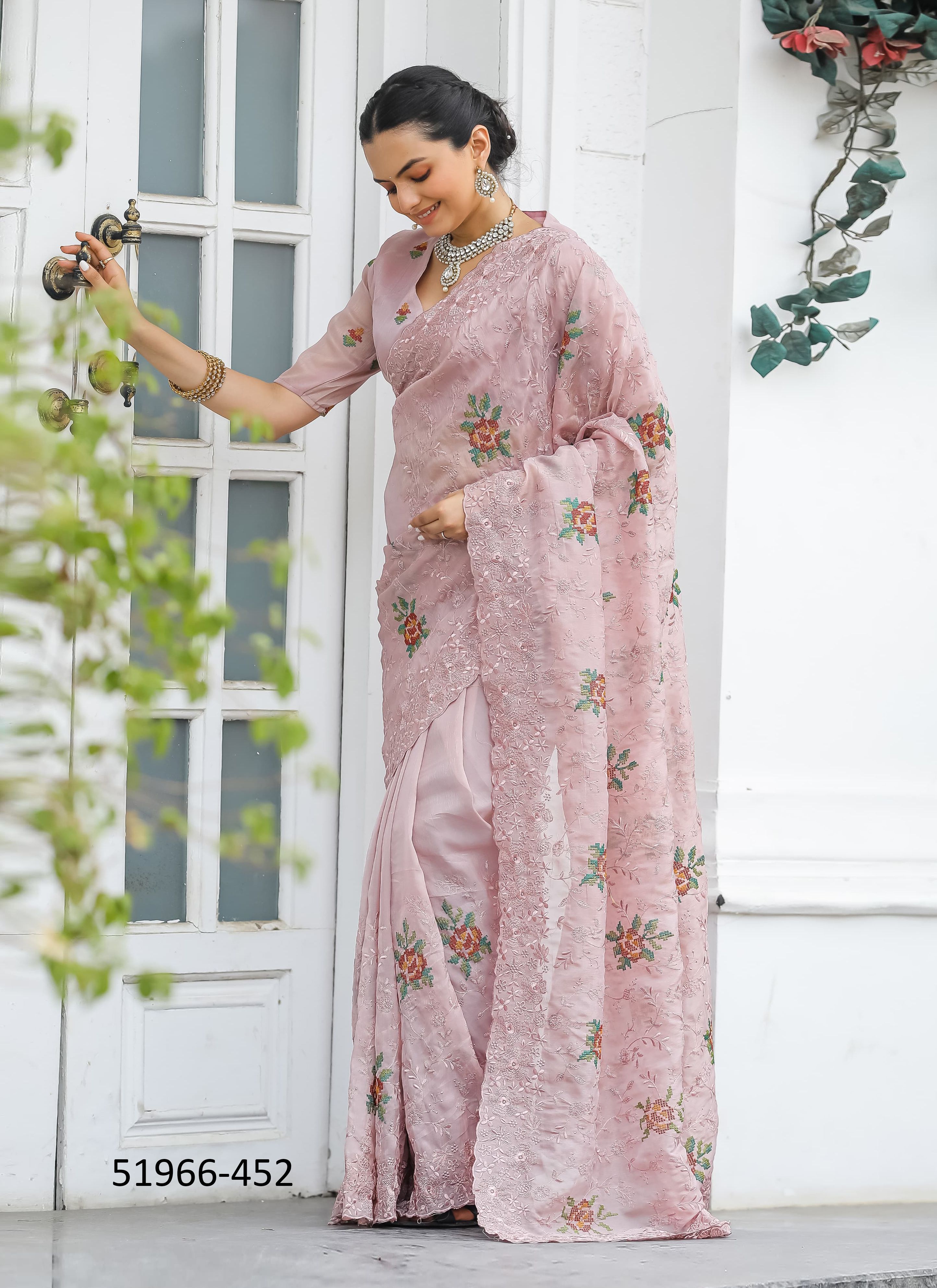 ANKITA - CATALOG # 51966 (SET OF 8 SAREES)
