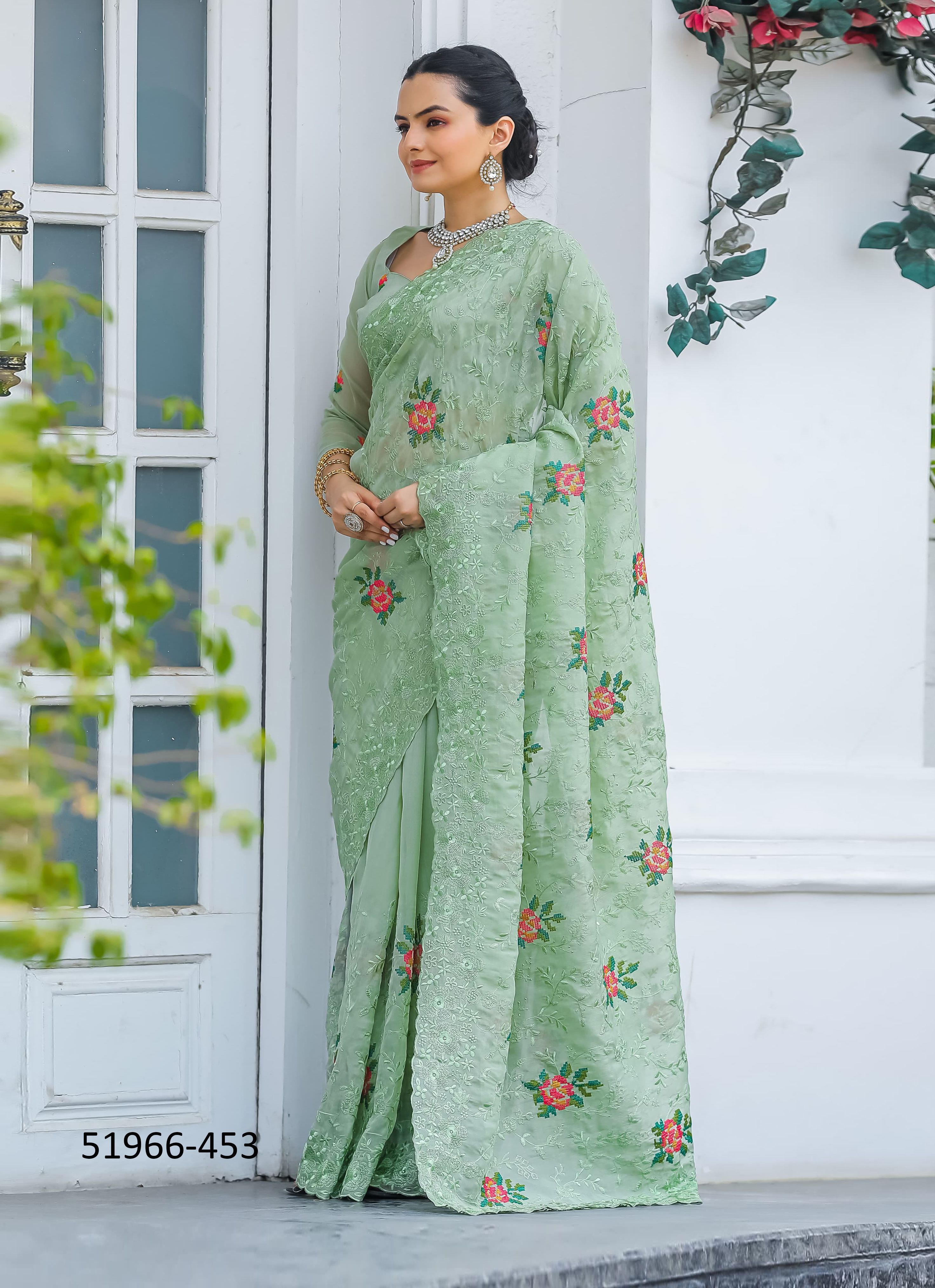 ANKITA - CATALOG # 51966 (SET OF 8 SAREES)