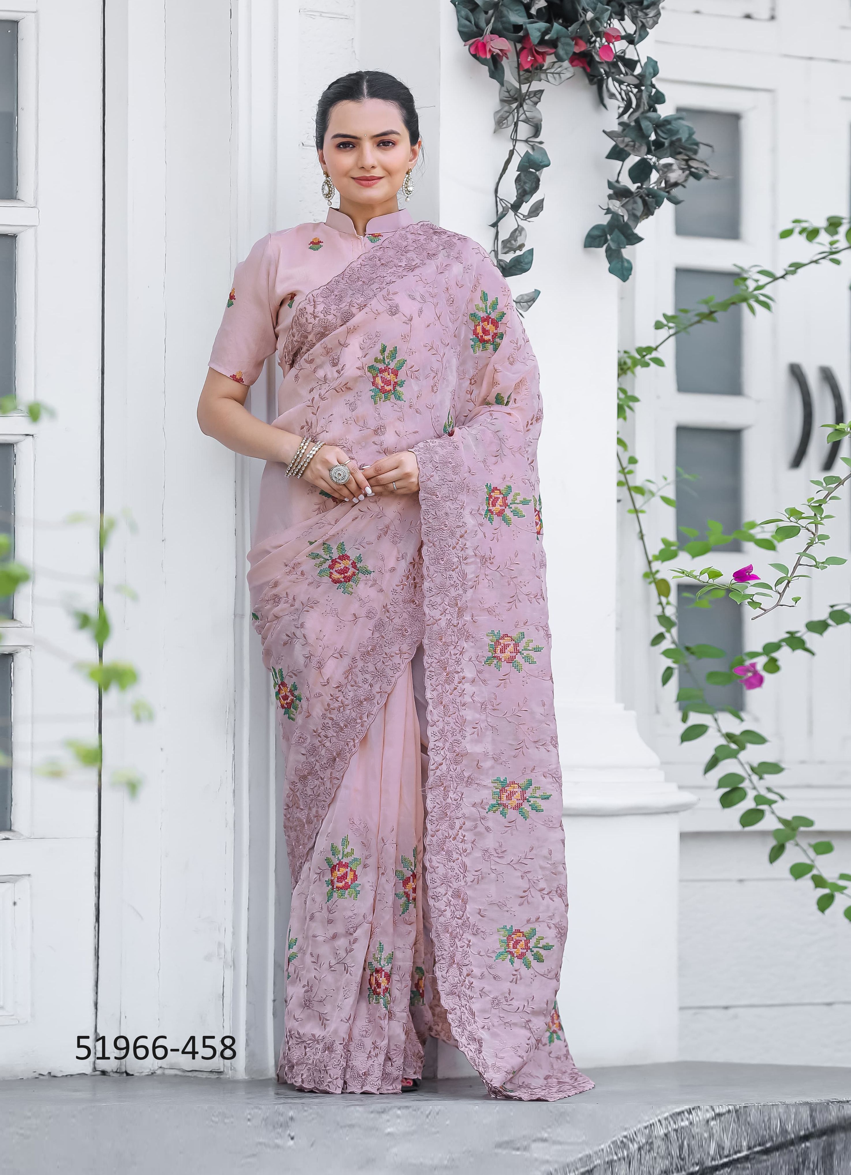 ANKITA - CATALOG # 51966 (SET OF 8 SAREES)