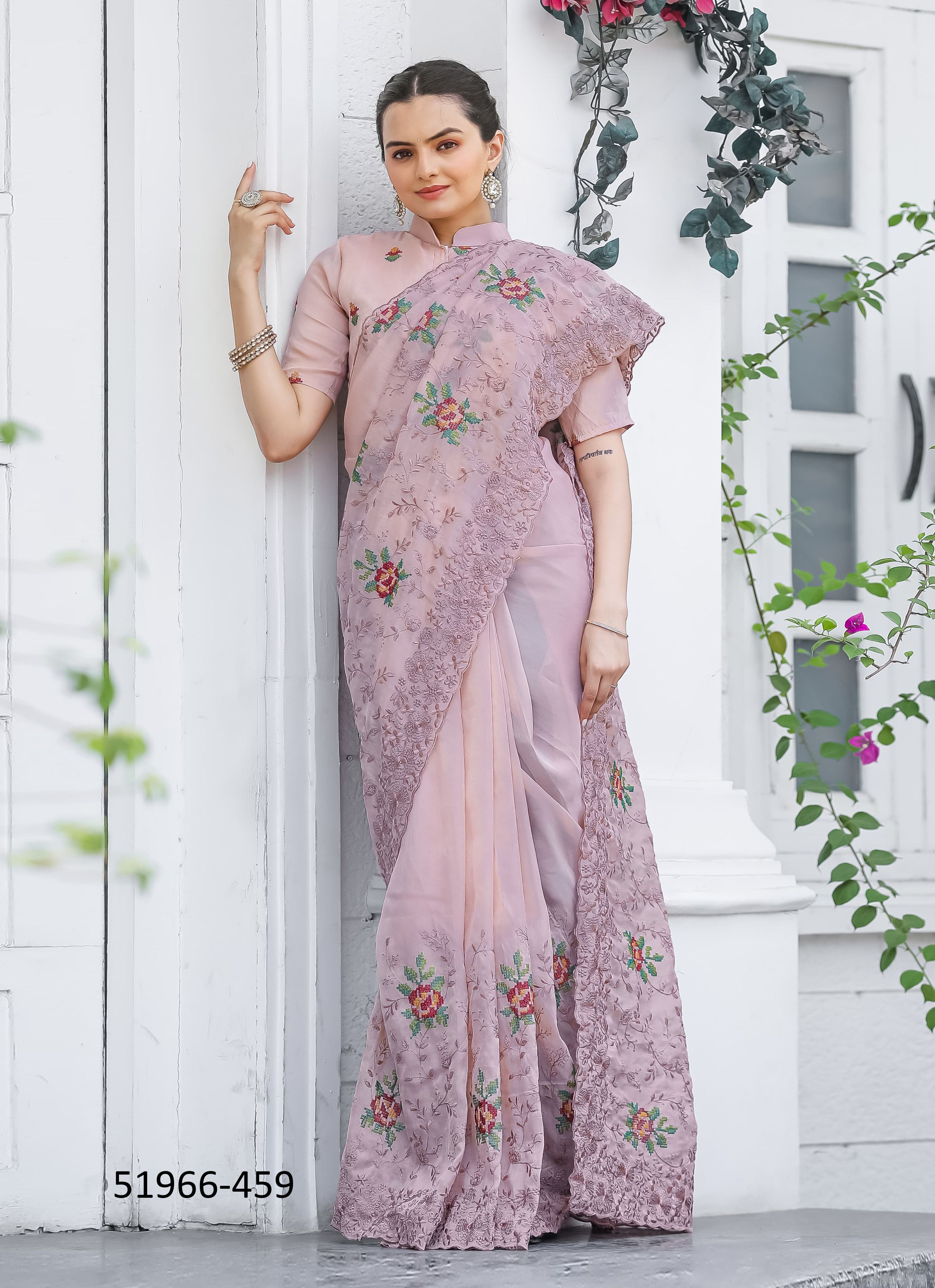 ANKITA - CATALOG # 51966 (SET OF 8 SAREES)