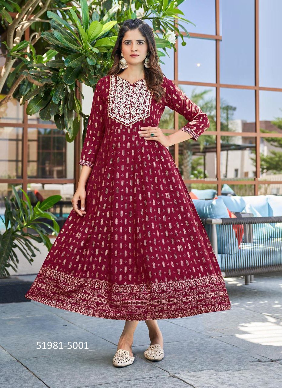 WALKWAY 50 - CATALOG # 51981 (SET OF 8 READYMADE KURTIS) WALKWAY 50 - CATALOG # 51981 (SET OF 8 READYMADE KURTIS)