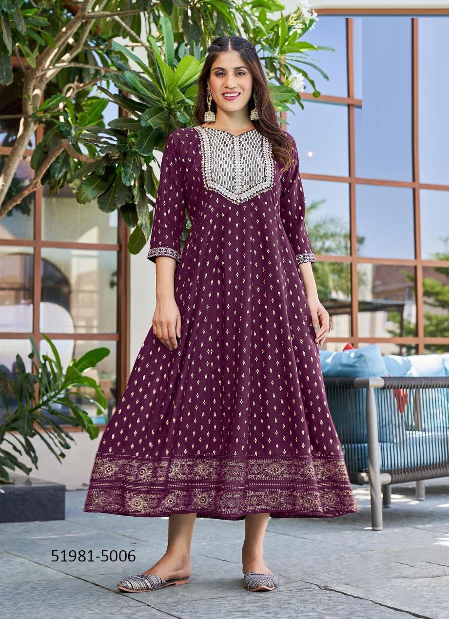 WALKWAY 50 - CATALOG # 51981 (SET OF 8 READYMADE KURTIS) WALKWAY 50 - CATALOG # 51981 (SET OF 8 READYMADE KURTIS)