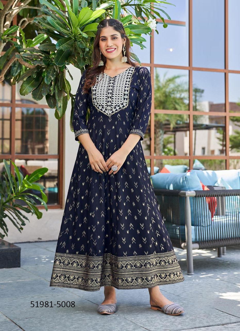 WALKWAY 50 - CATALOG # 51981 (SET OF 8 READYMADE KURTIS) WALKWAY 50 - CATALOG # 51981 (SET OF 8 READYMADE KURTIS)