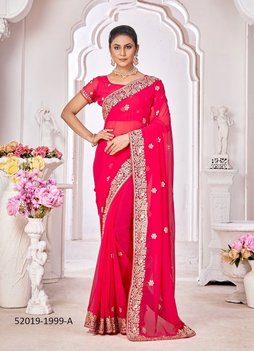 1999A TO 1999D - CATALOG # 52019 (SET OF 4 SAREES) 1999A TO 1999D - CATALOG # 52019 (SET OF 4 SAREES)