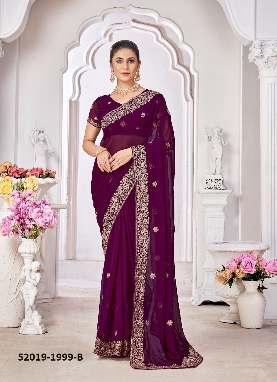 1999A TO 1999D - CATALOG # 52019 (SET OF 4 SAREES) 1999A TO 1999D - CATALOG # 52019 (SET OF 4 SAREES)
