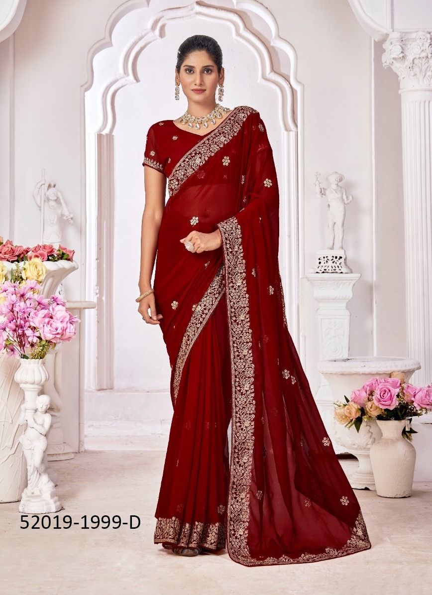 1999A TO 1999D - CATALOG # 52019 (SET OF 4 SAREES) 1999A TO 1999D - CATALOG # 52019 (SET OF 4 SAREES)