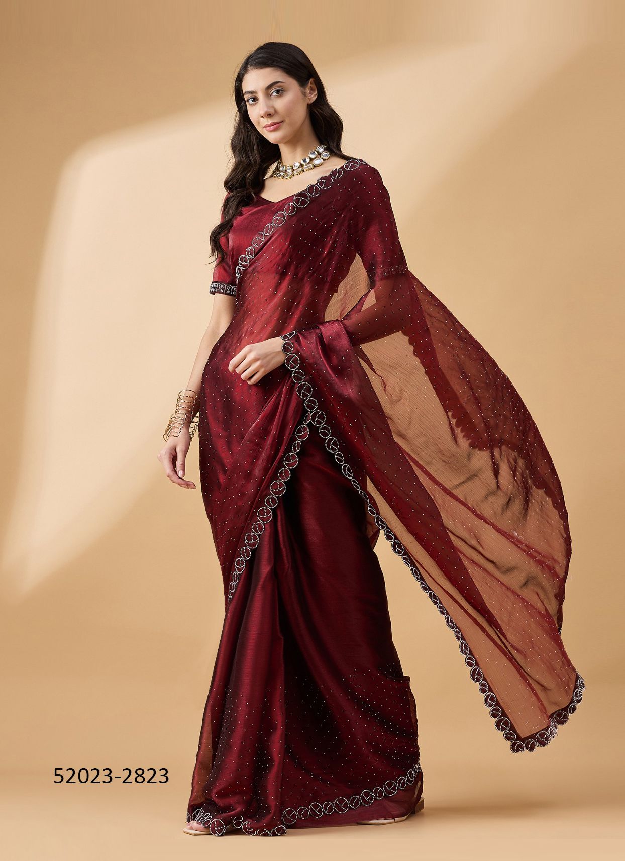 RADHA - CATALOG # 52023 (SET OF 12 SAREES)