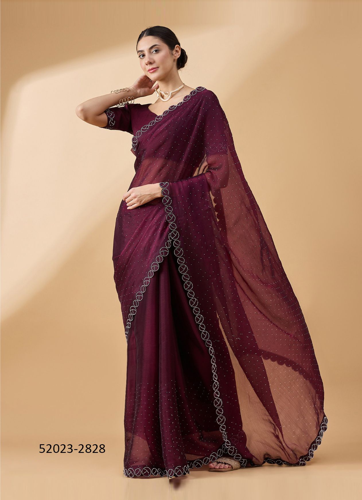 RADHA - CATALOG # 52023 (SET OF 12 SAREES)