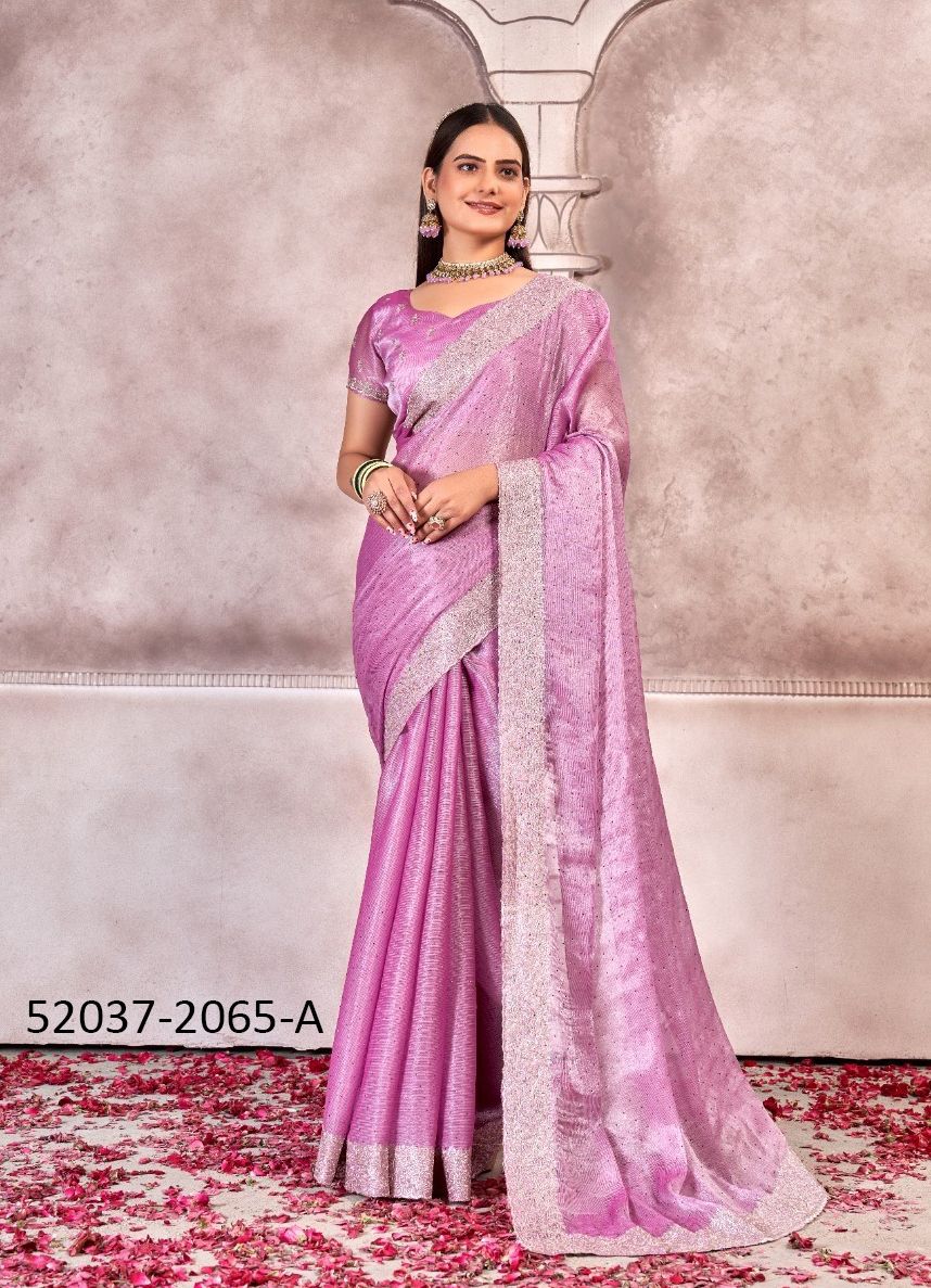 2065A TO 2065D - CATALOG # 52037 (SET OF 4 SAREES) 2065A TO 2065D - CATALOG # 52037 (SET OF 4 SAREES)