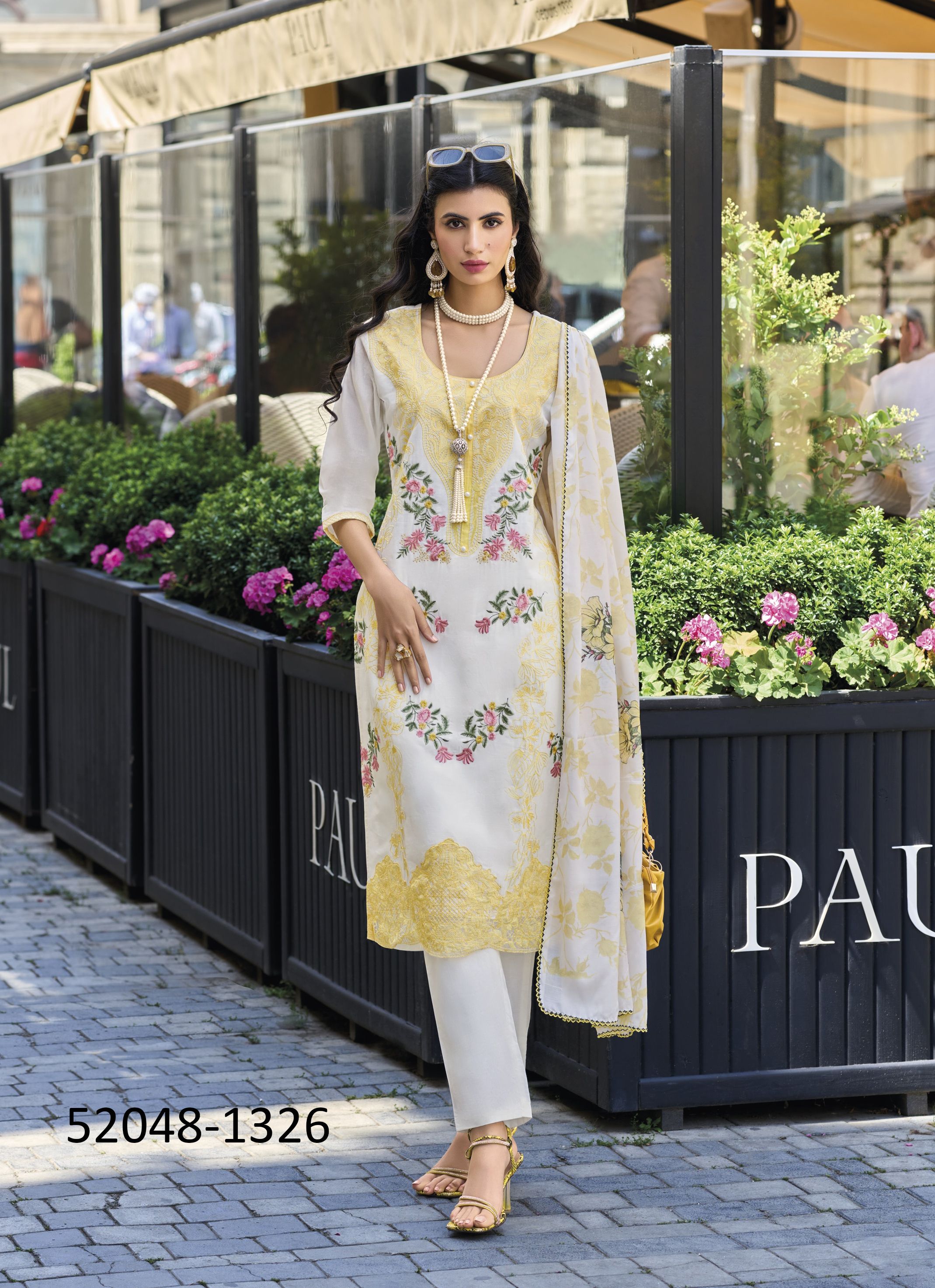 SAIMA - CATALOG # 52048 (SET OF 2 READYMADE SUITS) SAIMA - CATALOG # 52048 (SET OF 2 READYMADE SUITS)