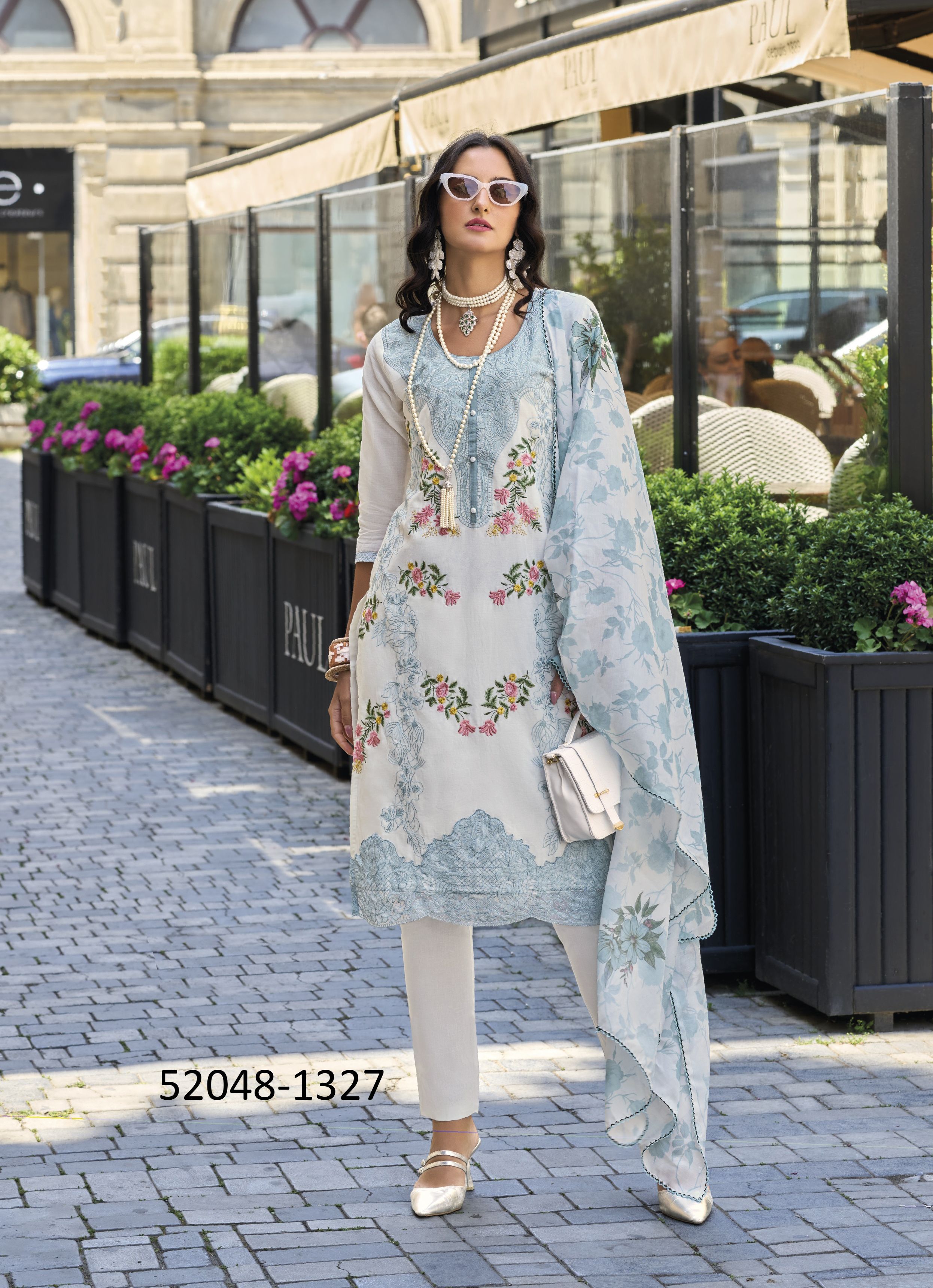 SAIMA - CATALOG # 52048 (SET OF 2 READYMADE SUITS) SAIMA - CATALOG # 52048 (SET OF 2 READYMADE SUITS)