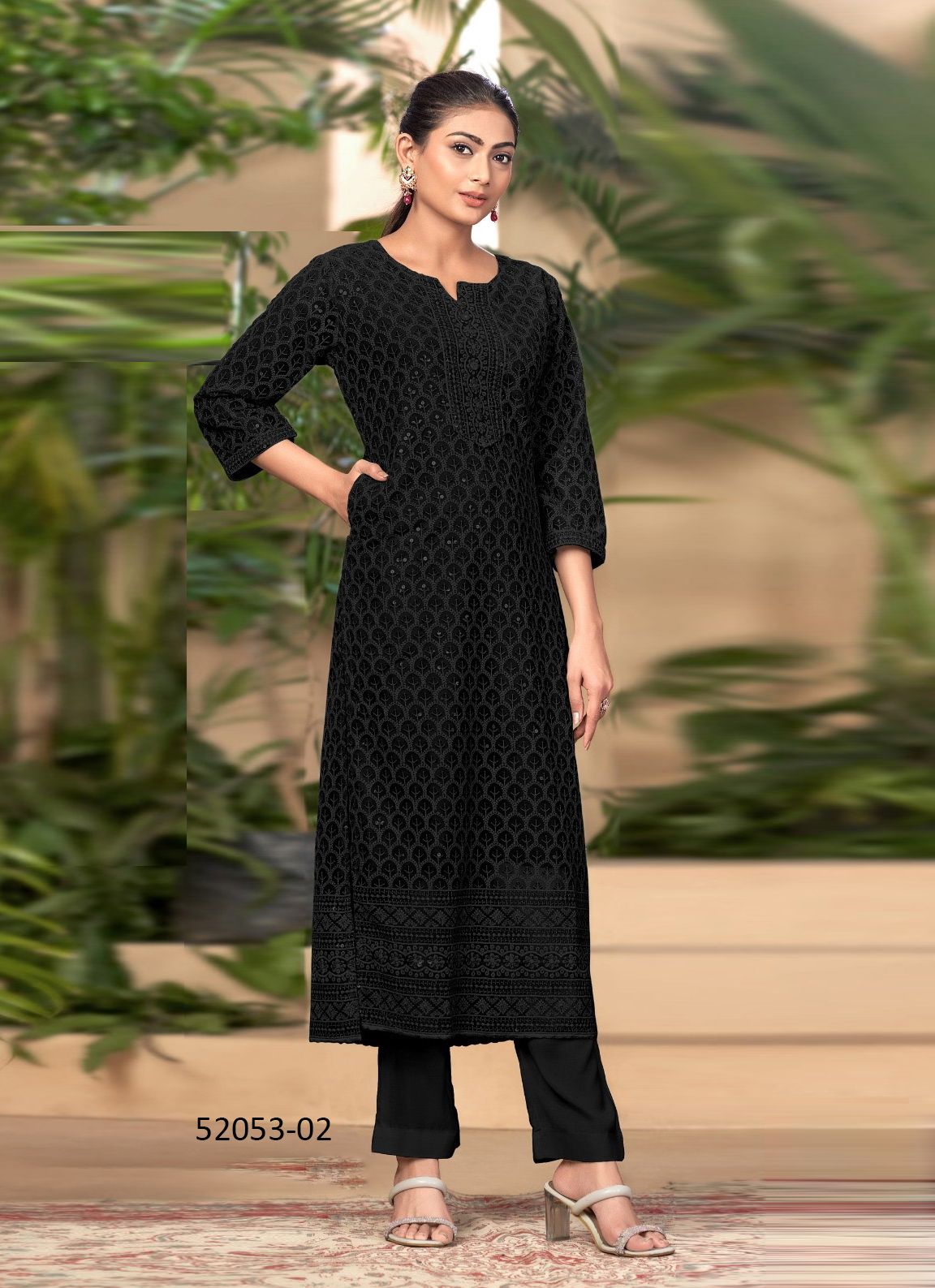 KIARA - CATALOG # 52053 (SET OF 4 SIZE-SETS [READYMADE KURTIS])